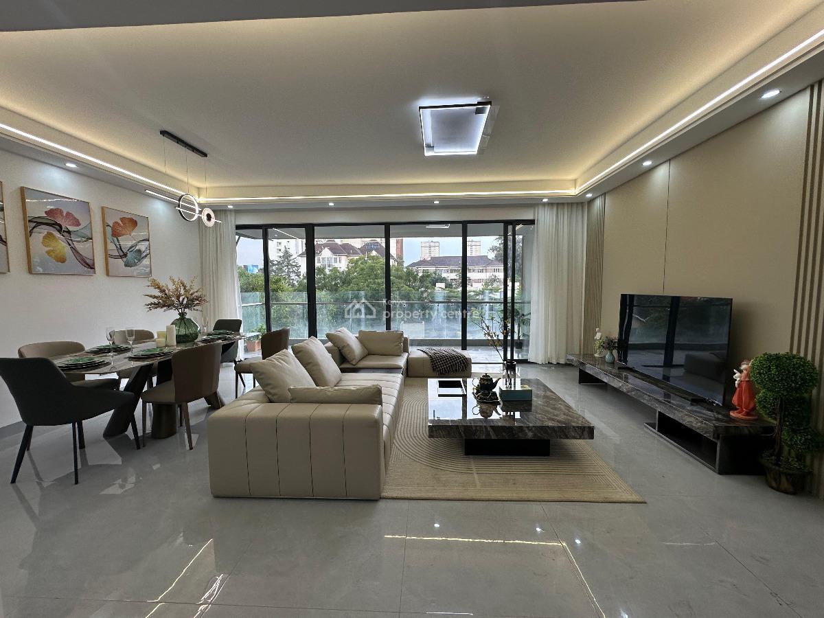 Spacious 3-bedroom Apartment with Dsq in Kilimani, Nairobi, Kilimani, Kilimani, Nairobi, Apartment for Sale