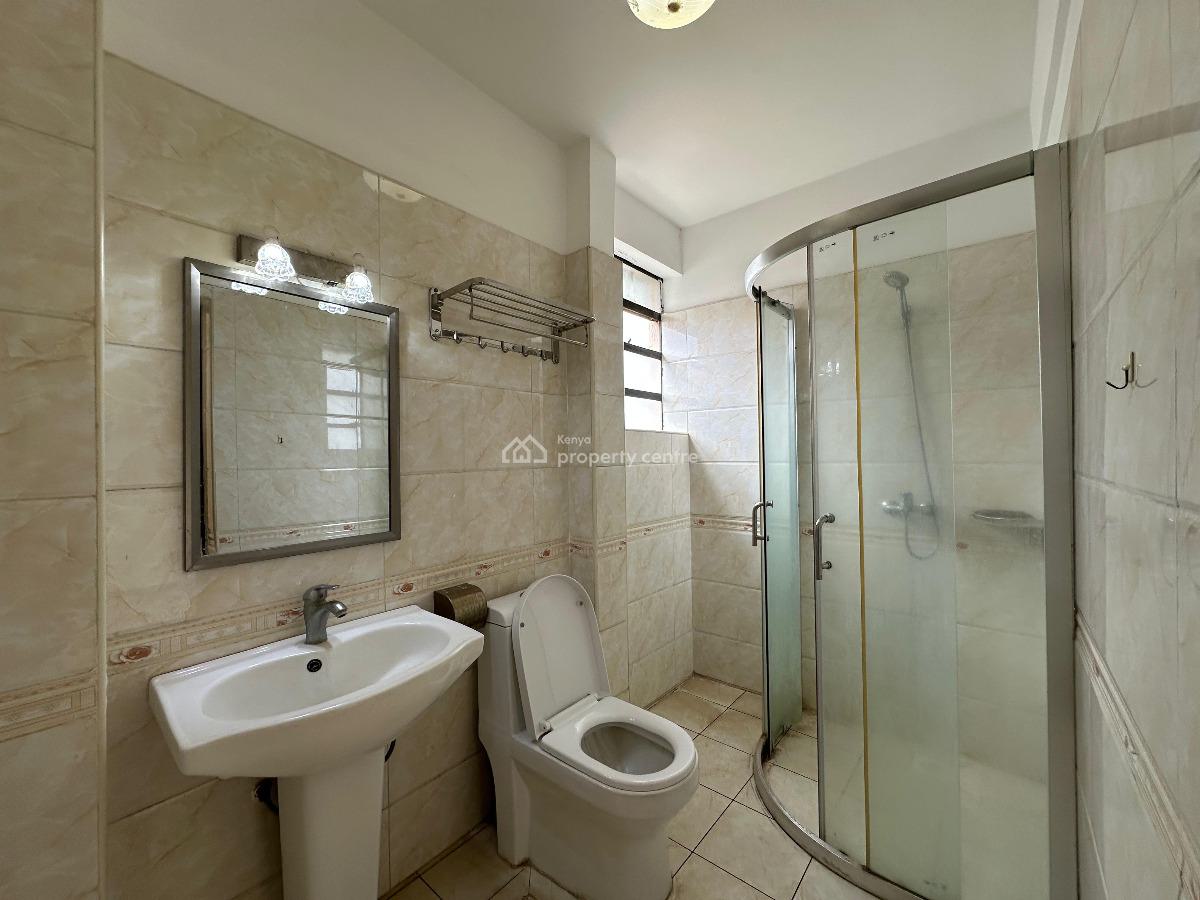 Spacious 2 Bedroom Apartment + Sq in Nairobi, Kilimani, Kilimani, Nairobi, Apartment for Rent