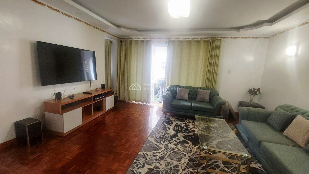 Fully Furnished 3 Bedroom Apartment in Kilimani, Off Denis Pritt Road, Kilimani, Nairobi, Apartment for Rent