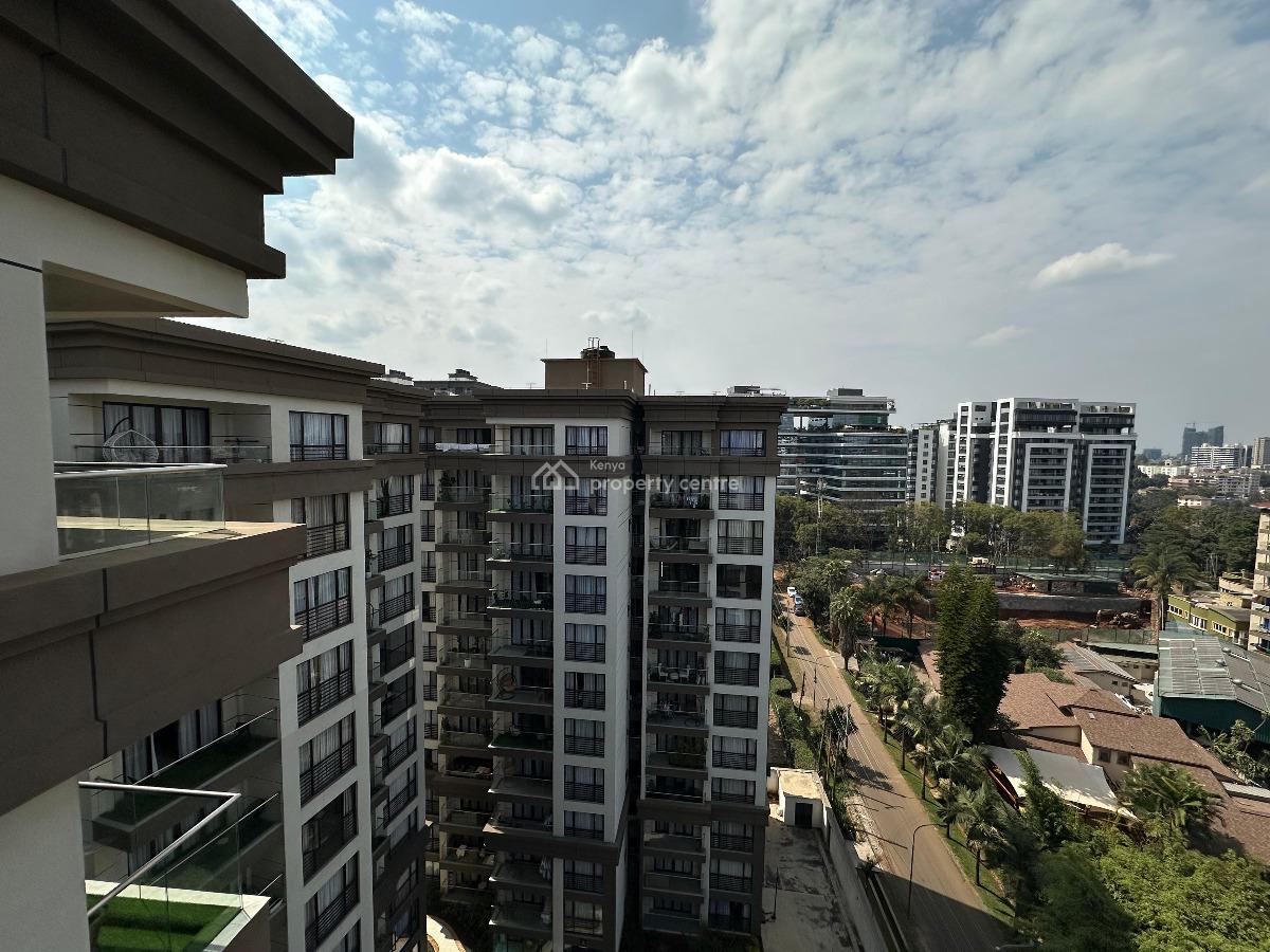 Spacious 3 Bedroom Apartment in Riverside Drive,, Westlands, Westlands, Nairobi, Apartment for Rent