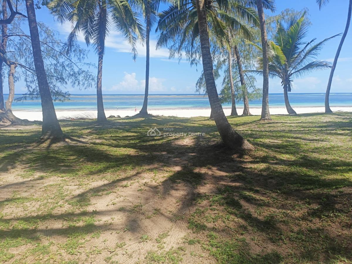 Prime Half Acre 1st Row Beach Plots, Diani Beach, Diani, Ukunda, Kwale, Residential Land for Sale