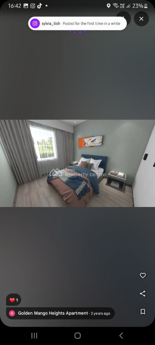 Ready Executive 2 Bedroom Apartment in Kilimani, Kilimani, Nairobi, Apartment for Sale