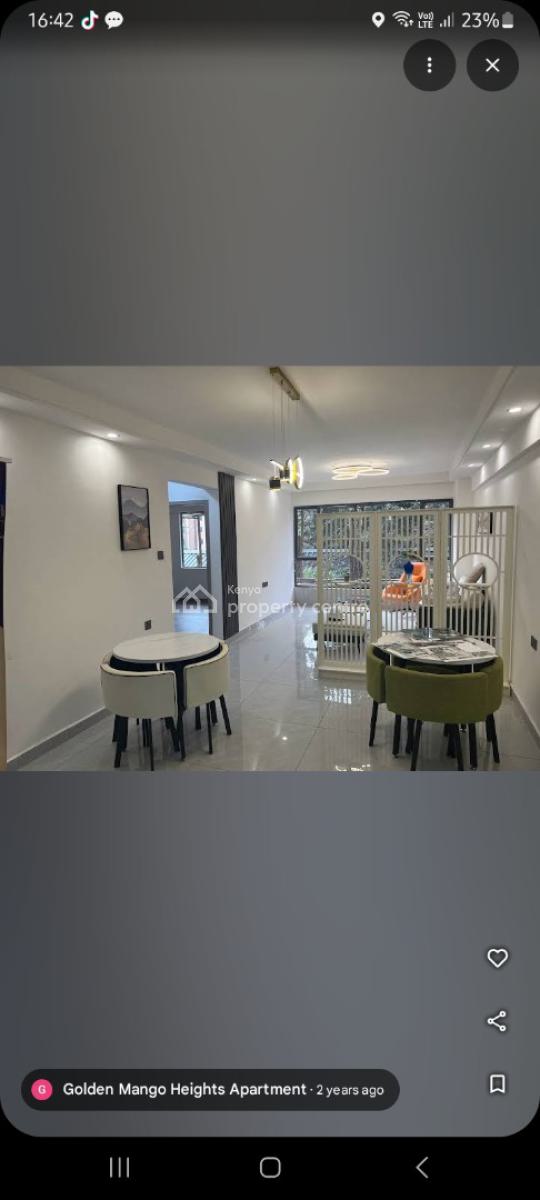 Ready Executive 2 Bedroom Apartment in Kilimani, Kilimani, Nairobi, Apartment for Sale