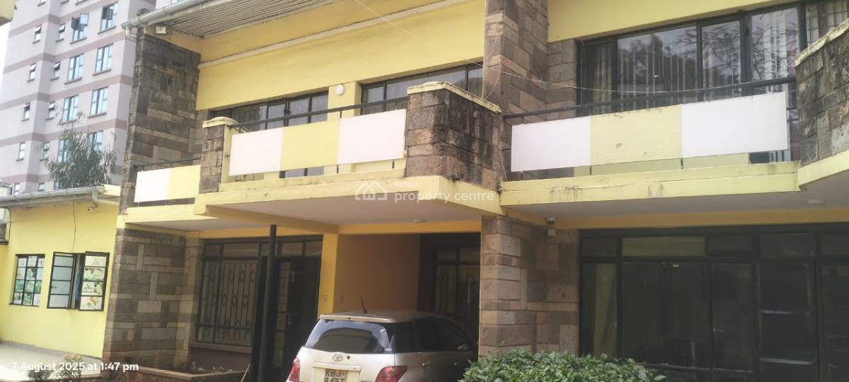 3 Bedroom Commercial Maisonette in Kilimani, Lenana Road, Kilimani, Nairobi, Office Space for Rent