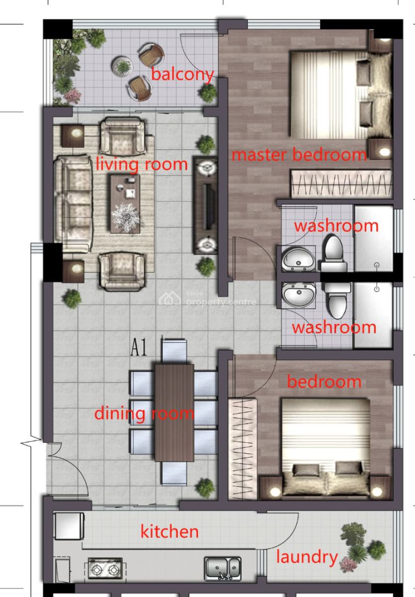 Lido Gardens, Chania Avenue, Kilimani, Nairobi, Apartment for Sale