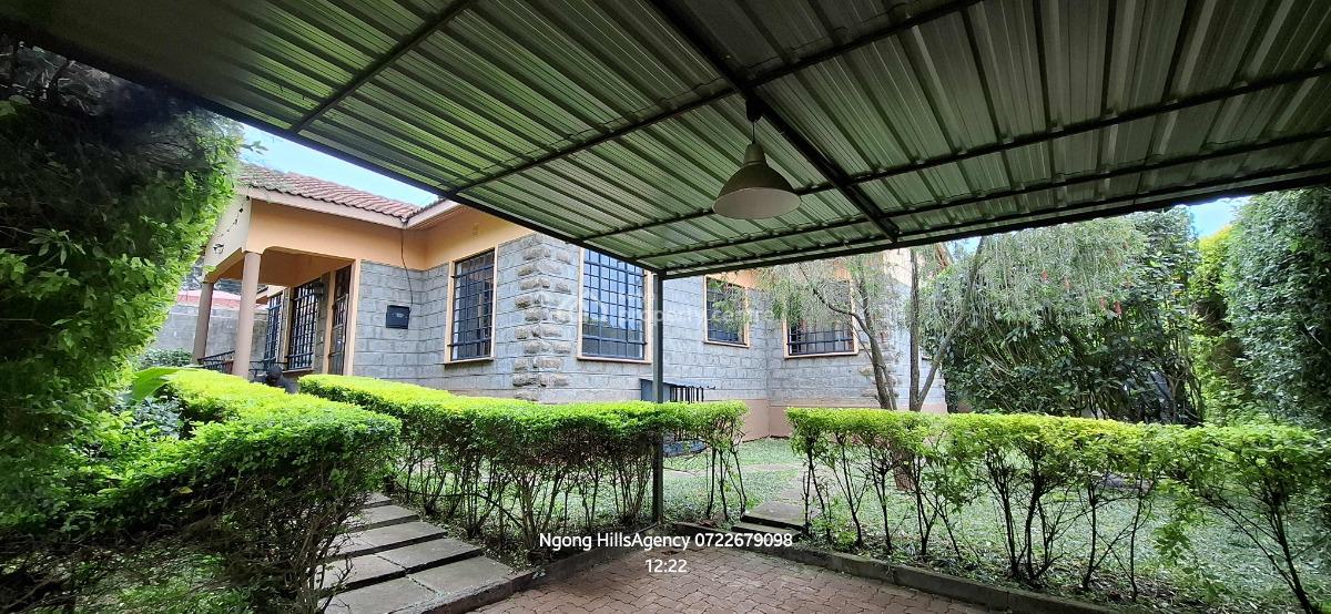 Charming Four-bedroom Bungalow  in Olkeri, Ngong, Olkeri, Ngong, Kajiado, Detached Bungalow for Rent