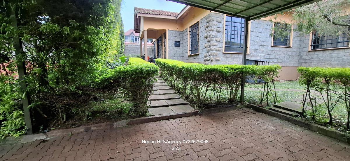 Charming Four-bedroom Bungalow  in Olkeri, Ngong, Olkeri, Ngong, Kajiado, Detached Bungalow for Rent