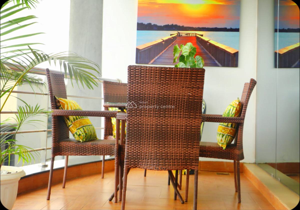 Fully Furnished 3-bedroom Apartment at Riverside Drive, Nairobi, Riverside Drive, Westlands, Nairobi, Apartment for Rent