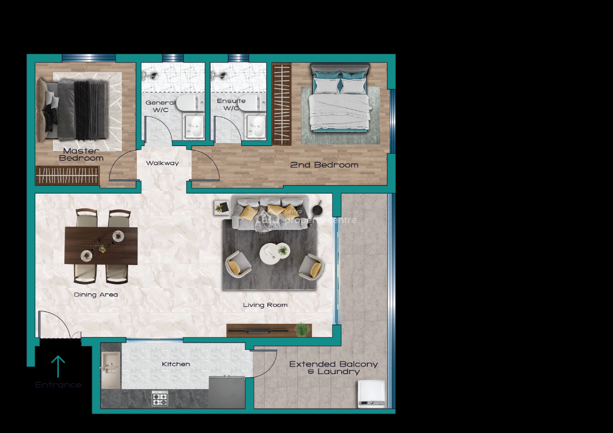 New Luxurious Apartments., Kilimani, Nairobi, Apartment for Sale