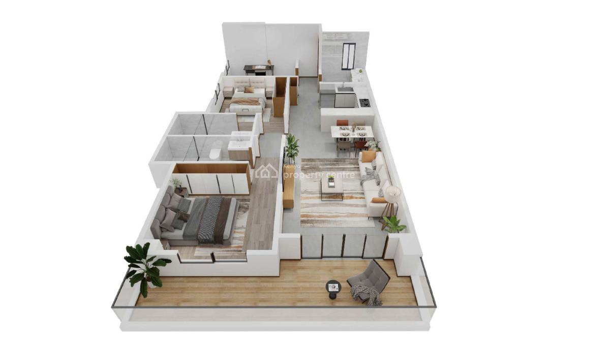 Stylish 2 Bedroom Apartment, Brookside, Westlands, Nairobi, Apartment for Sale