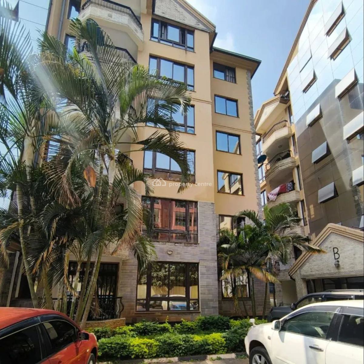 Executive 3 Bedroom All Ensuite Apartment in Kilimani, Kilimani, Kilimani, Nairobi, Apartment for Rent
