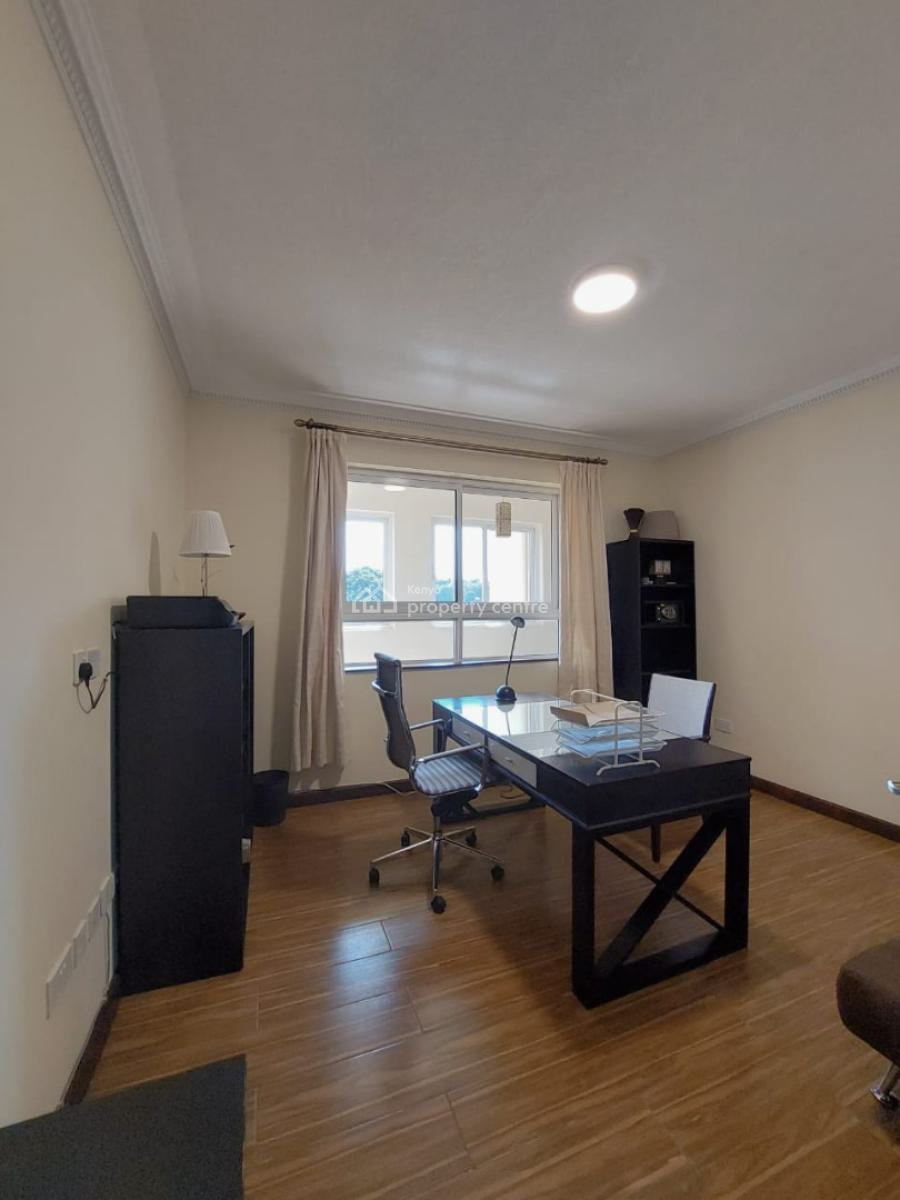 Fully Furnished Three Bedroom Plus Dsq Apartment in Brookside, Brookside Drive, Westlands, Nairobi, Apartment for Rent