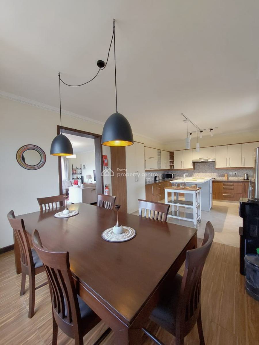 Fully Furnished Three Bedroom Plus Dsq Apartment in Brookside, Brookside Drive, Westlands, Nairobi, Apartment for Rent