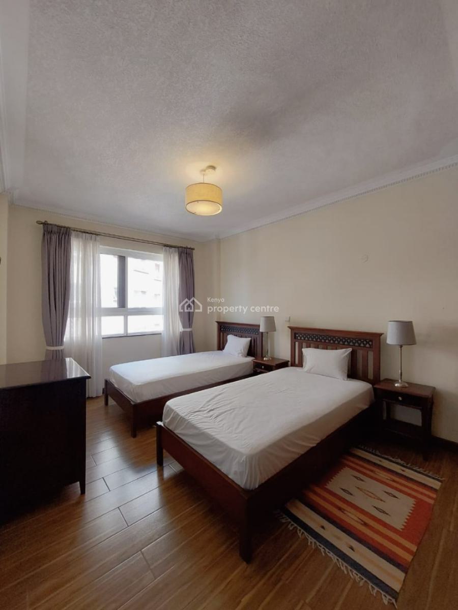 Fully Furnished Three Bedroom Plus Dsq Apartment in Brookside, Brookside Drive, Westlands, Nairobi, Apartment for Rent