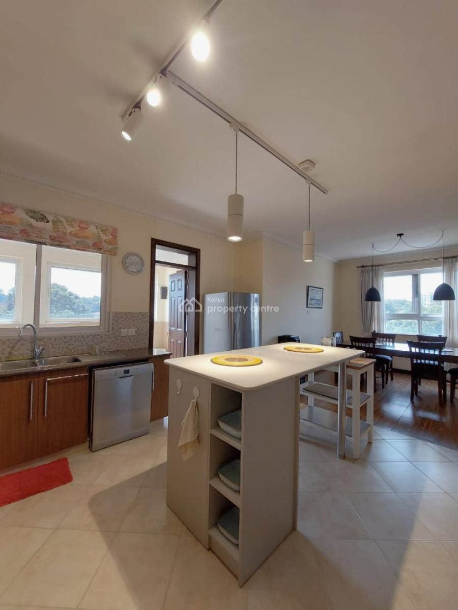 Fully Furnished Three Bedroom Plus Dsq Apartment in Brookside, Brookside Drive, Westlands, Nairobi, Apartment for Rent