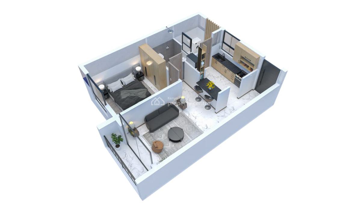 Luxurious 1 Bedrooms, Kitisuru, Kitisuru, Nairobi, Apartment for Sale