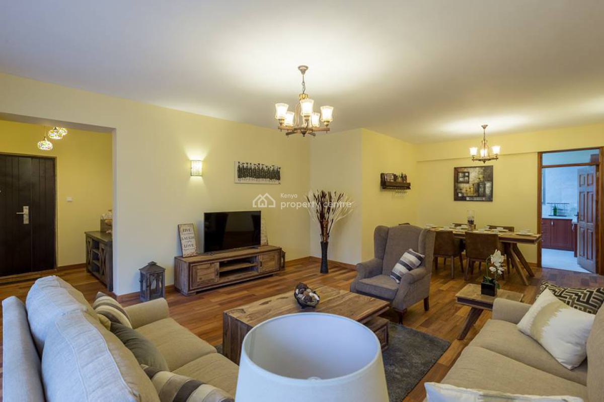 Fully Furnished 3bdrm Block of Flats in Valley Arcade, Argwings Kodhek Road, Lavington, Nairobi, Apartment for Sale