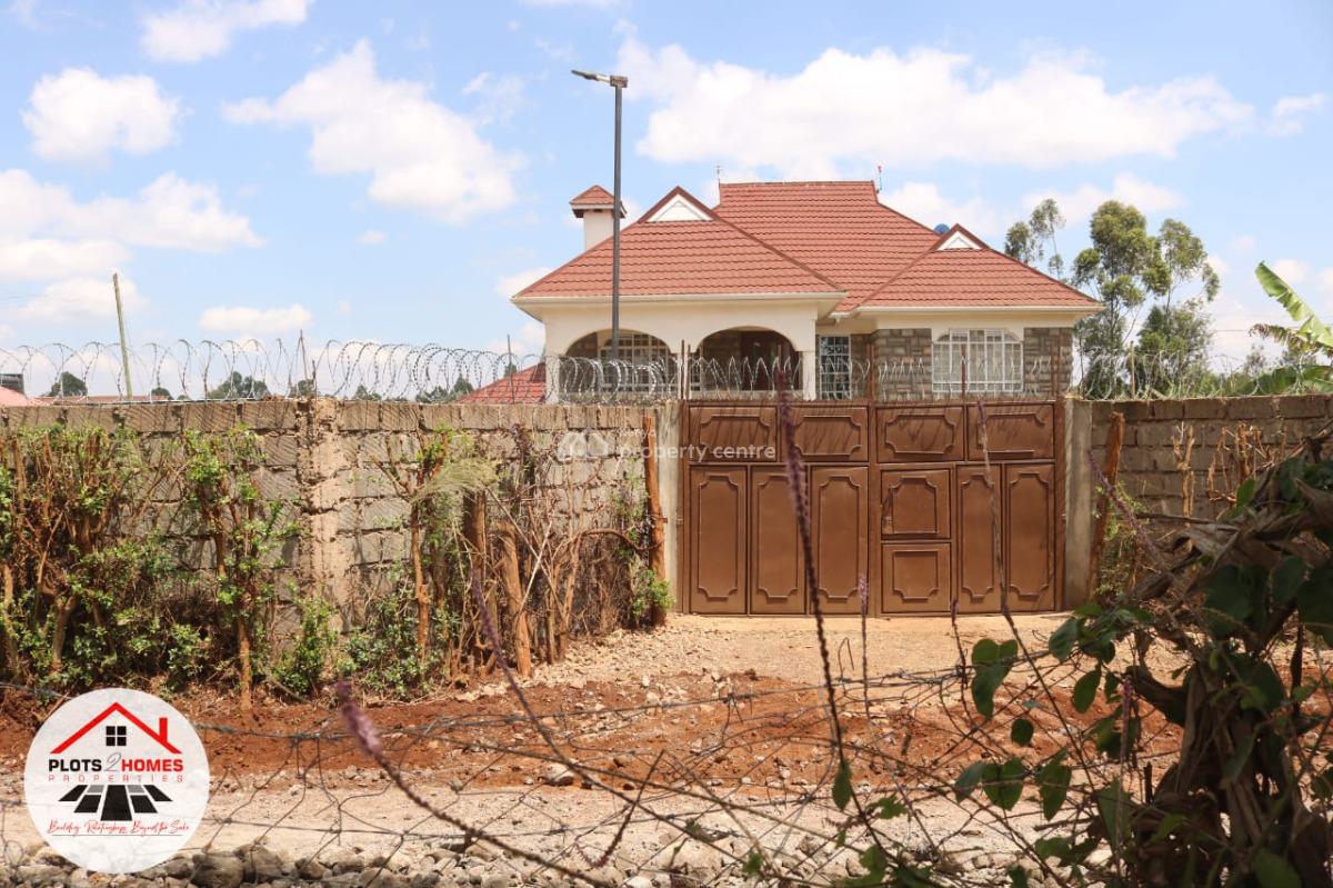 Ready to Build Residential 1/4-acre Plot, Damacrest School Neighborhood, Thogoto, Kikuyu, Kiambu, Residential Land for Sale