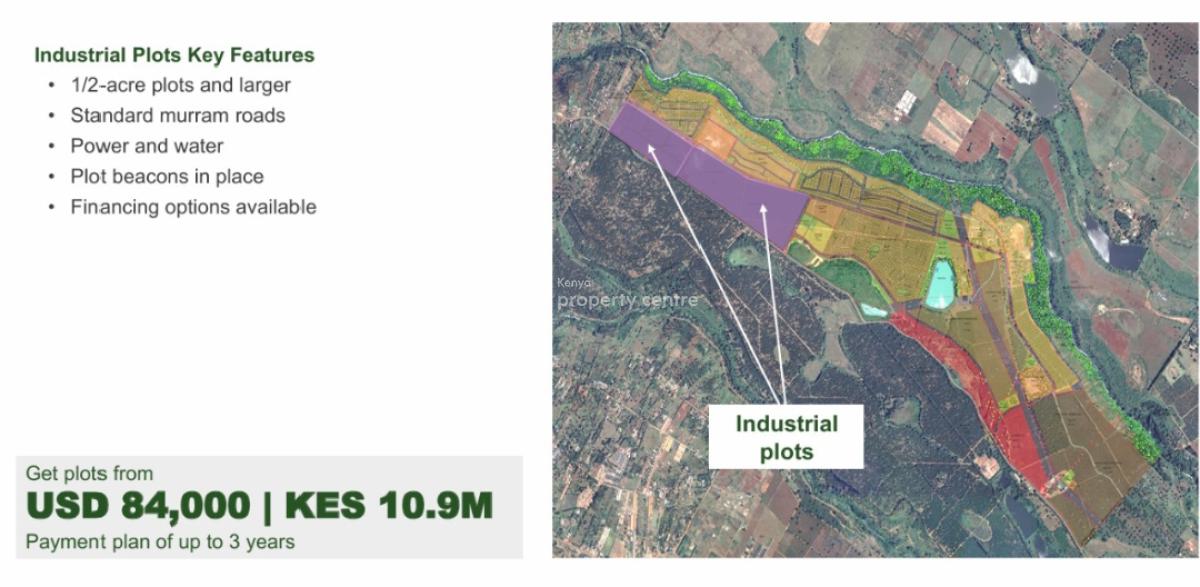 Welcome to The Zuri Springs Industrial Park!, Zuri Springs Estate, Juja, Kiambu, Industrial Land for Sale