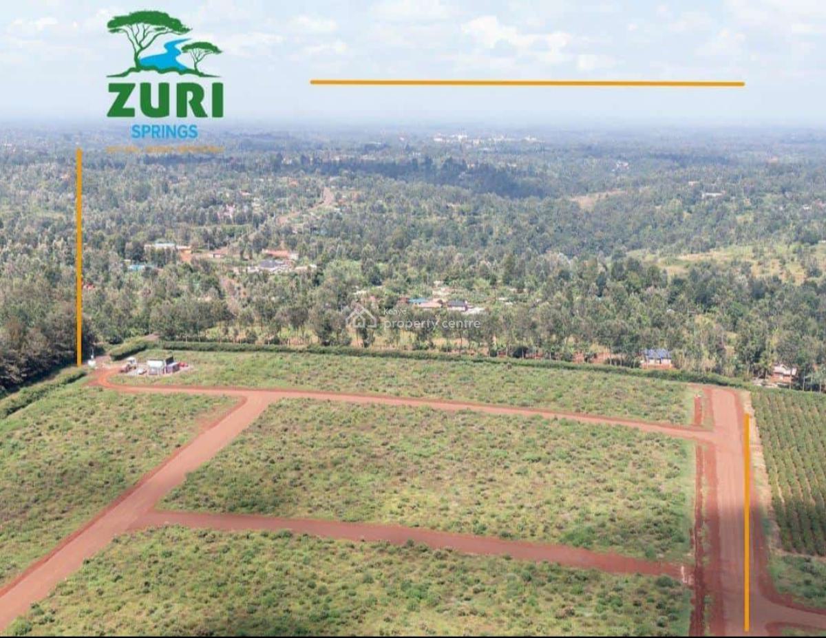 Build Your Forever Home in a Safe, Green Estate Near Nairobi, Zuri Springs Estate, Juja, Kiambu, Residential Land for Sale