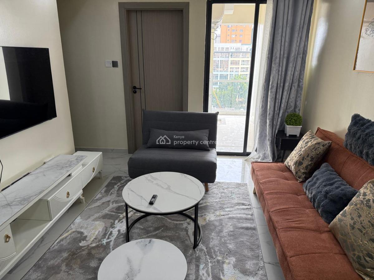 Fully Furnished 1 Bedroom Plus Study in Kilimani, Kindaruma Road, Kilimani, Nairobi, Apartment for Rent