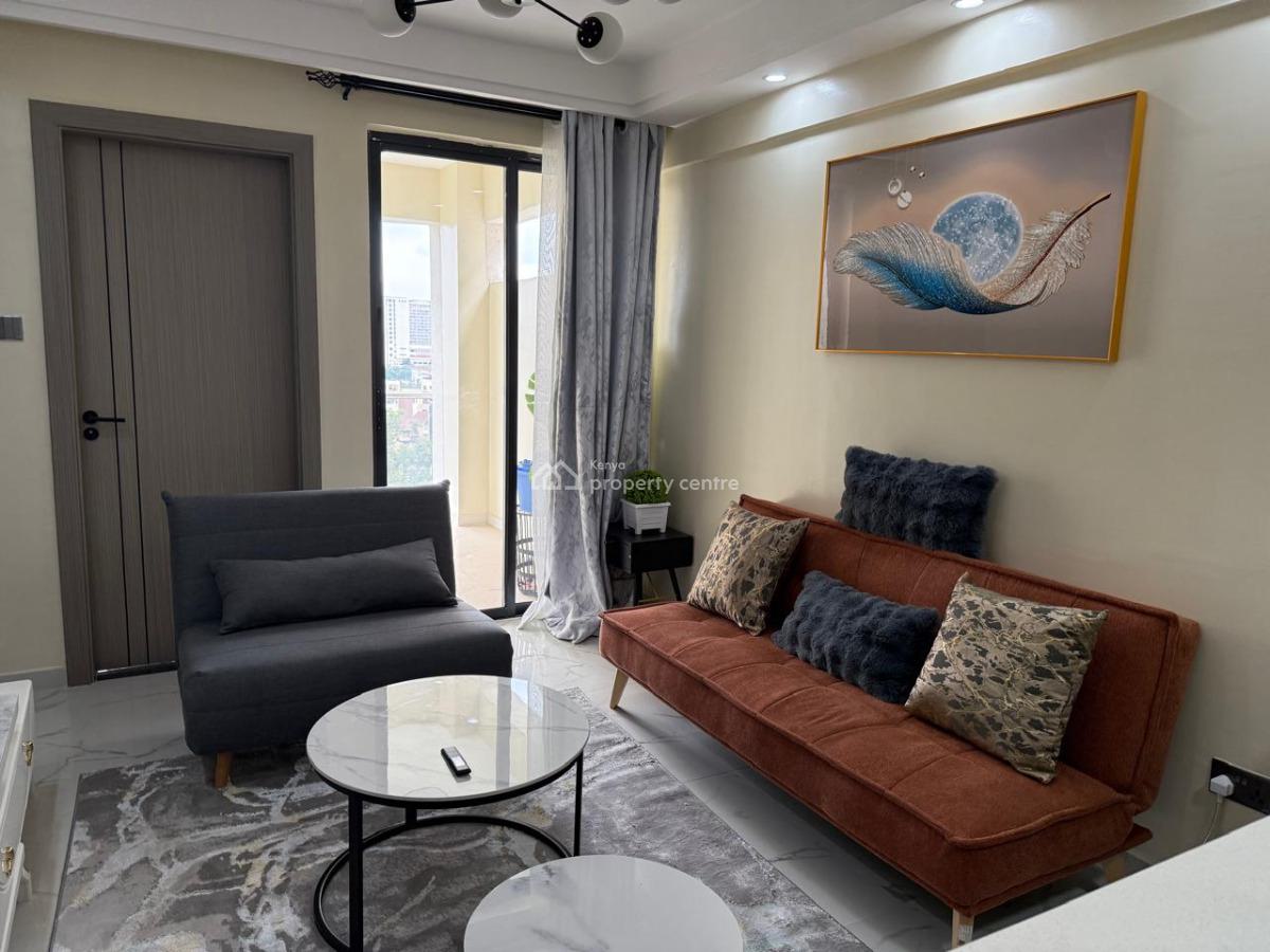 Fully Furnished 1 Bedroom Plus Study in Kilimani, Kindaruma Road, Kilimani, Nairobi, Apartment for Rent