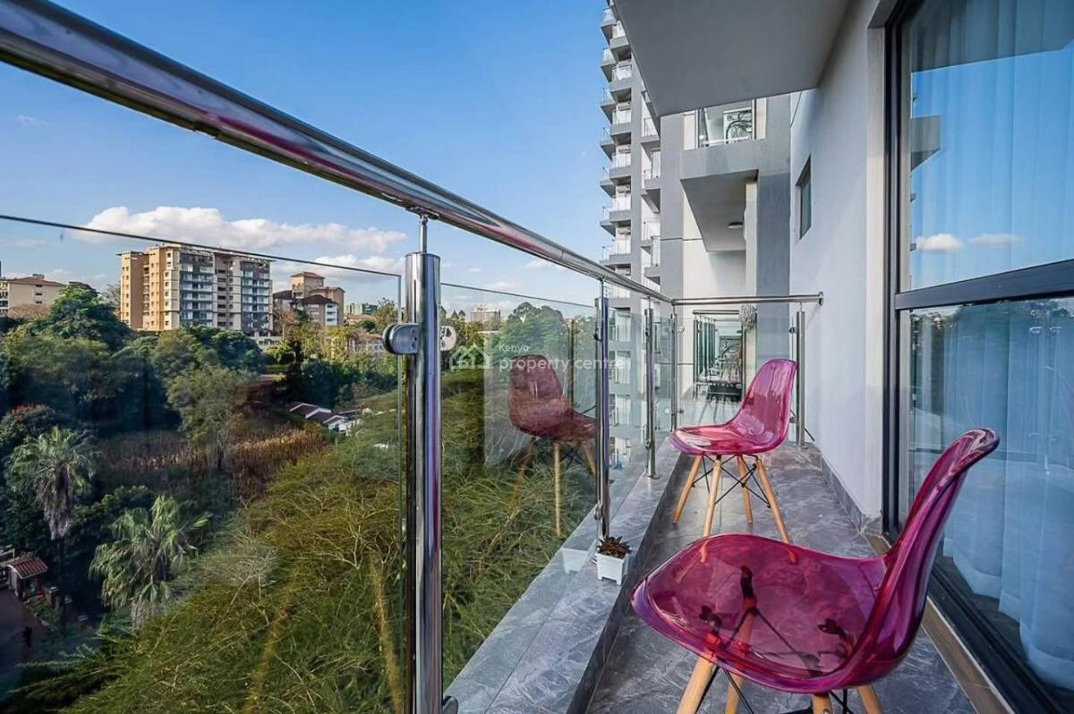 Cozy Fully Furnished 2 Bedroom Apartment, Riverside Drive, Westlands, Nairobi, Apartment for Rent