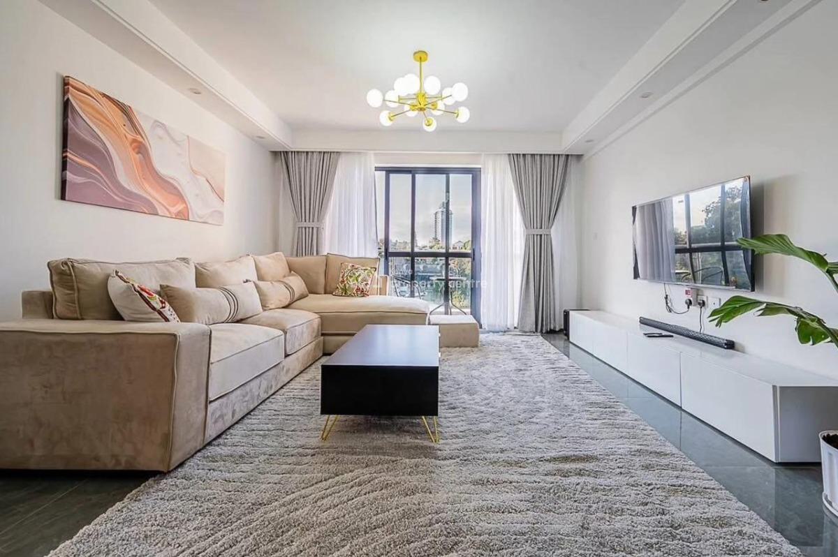 Cozy Fully Furnished 2 Bedroom Apartment, Riverside Drive, Westlands, Nairobi, Apartment for Rent