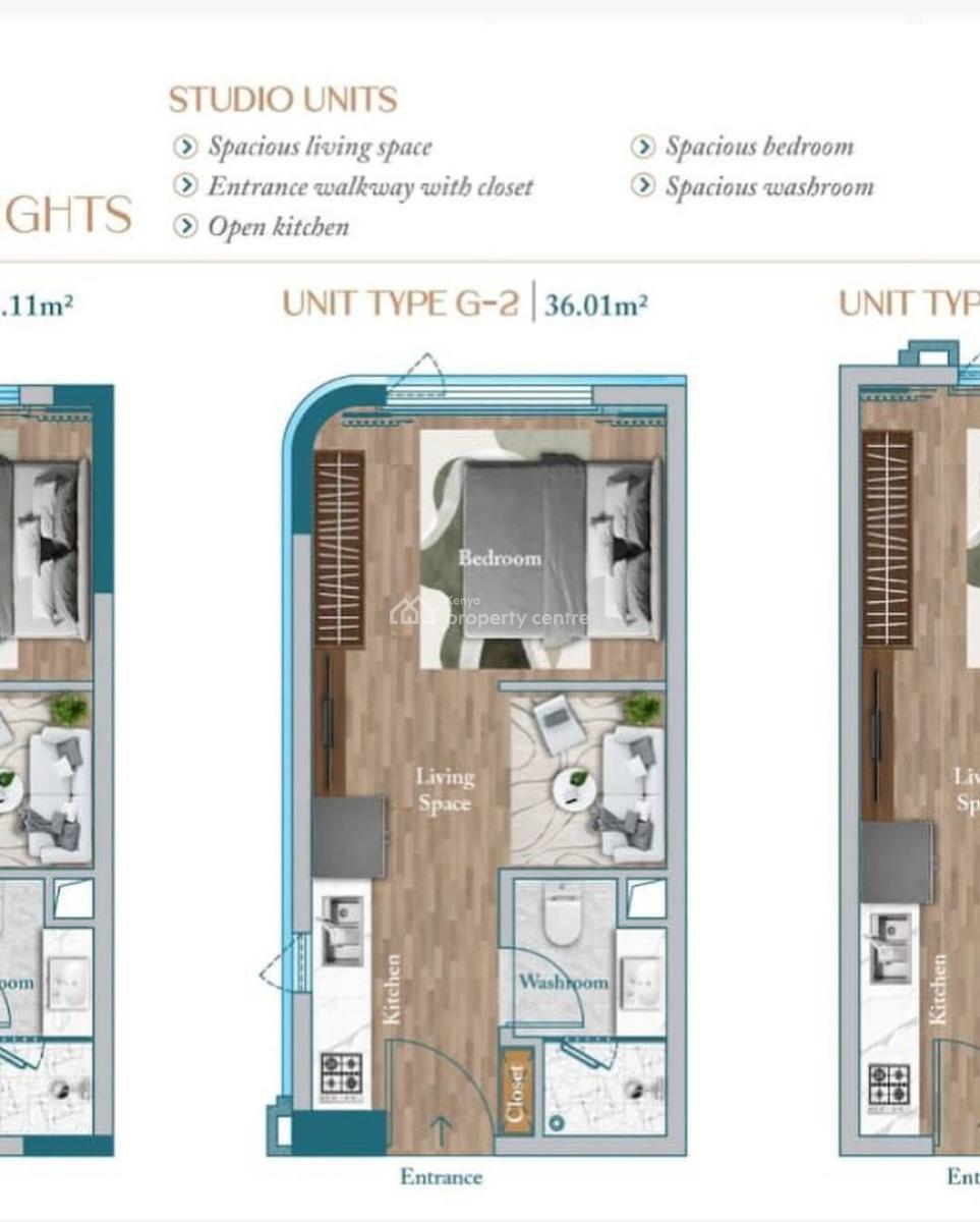 Luxurious 2 Bedroom Plus Dsq Apartment in Westlands, Westlands, Westlands, Nairobi, Apartment for Sale