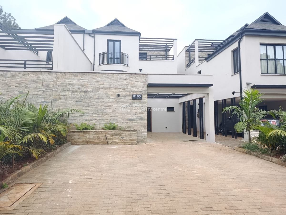 Runda Luxury Villas -- 4-bedroom Homes in Un-approved Estate, Rundapalm, Runda, Westlands, Nairobi, House for Rent