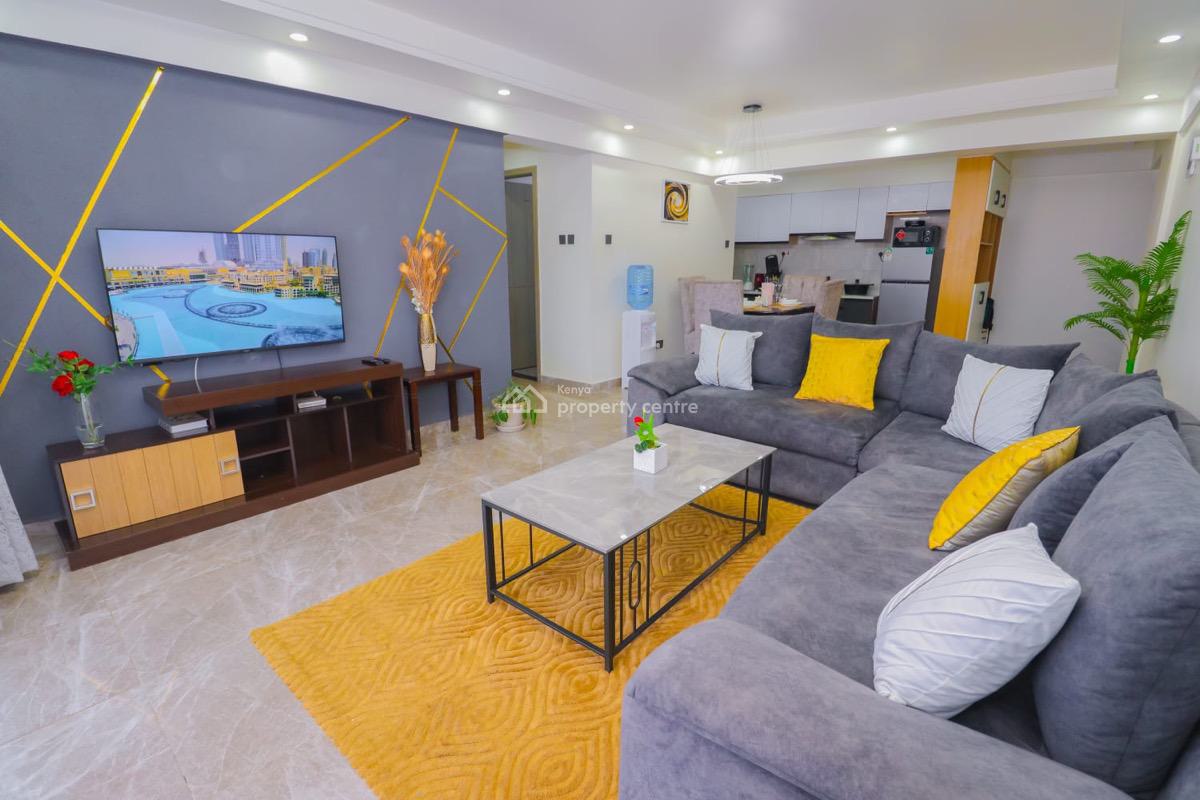 Fully Furnished and Serviced 2 Bedroom Apartment Master Ensuite Availa, Kilimani, Nairobi, Apartment for Rent