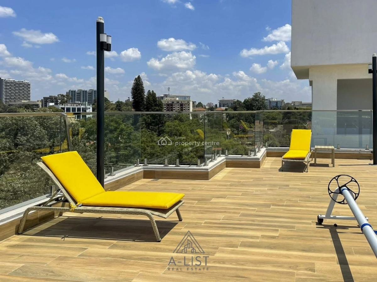 Fully Furnished 2 Bedroom Un Security Approved, Rhapta Road, Westlands, Westlands, Nairobi, Apartment for Rent