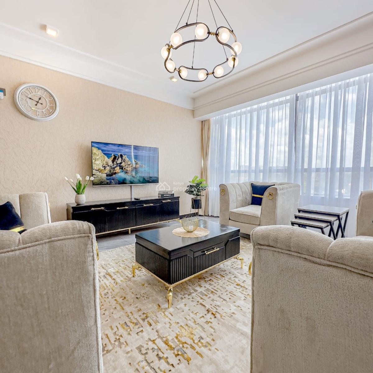3 Bedroom Apartment Fully Furnished and Serviced, Kilimani, Nairobi, Apartment for Rent