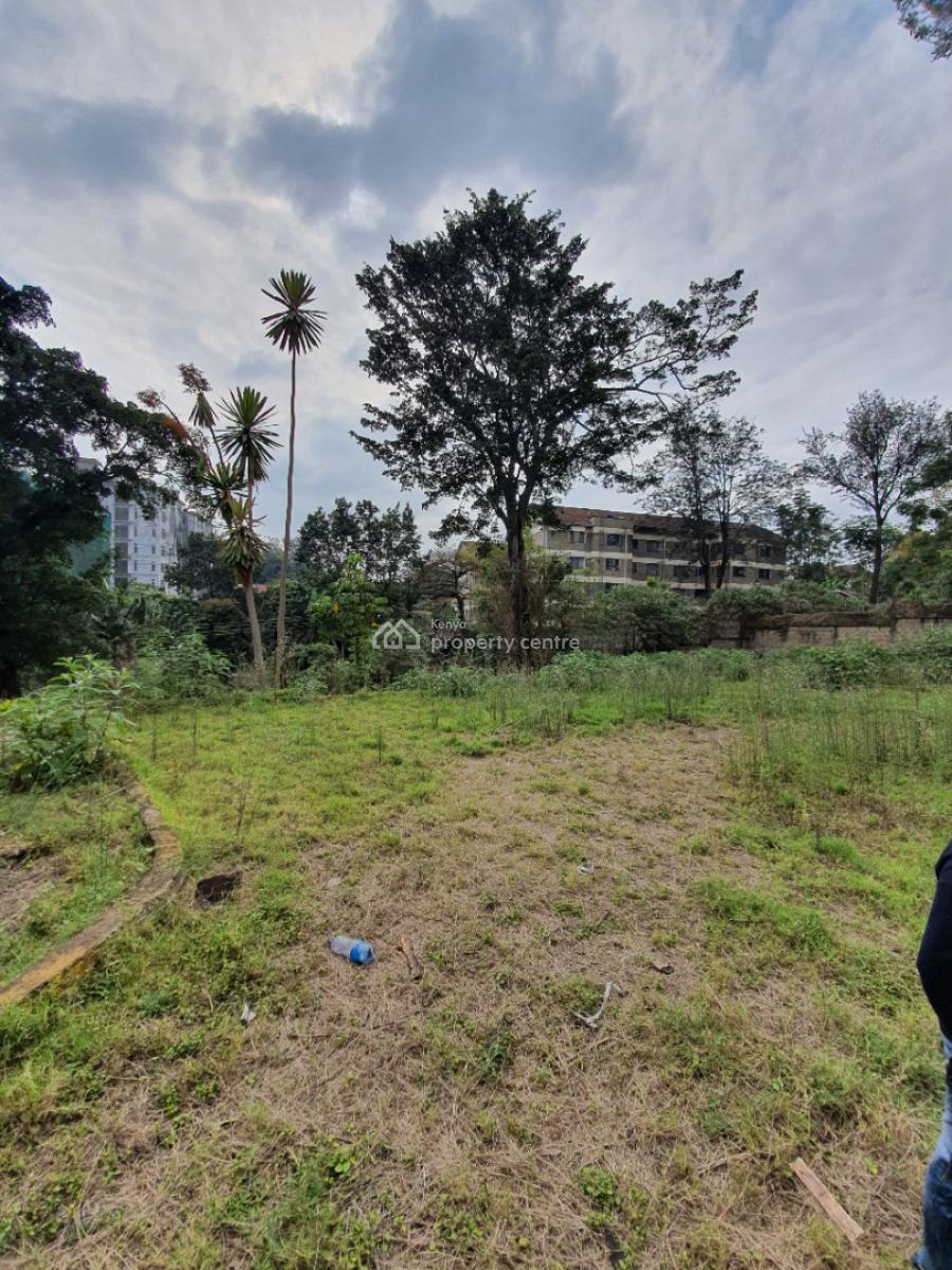1 Acre Land Rhapta Road,westlands., Rhapta Road/westlands Estate., Westlands, Nairobi, Residential Land for Sale