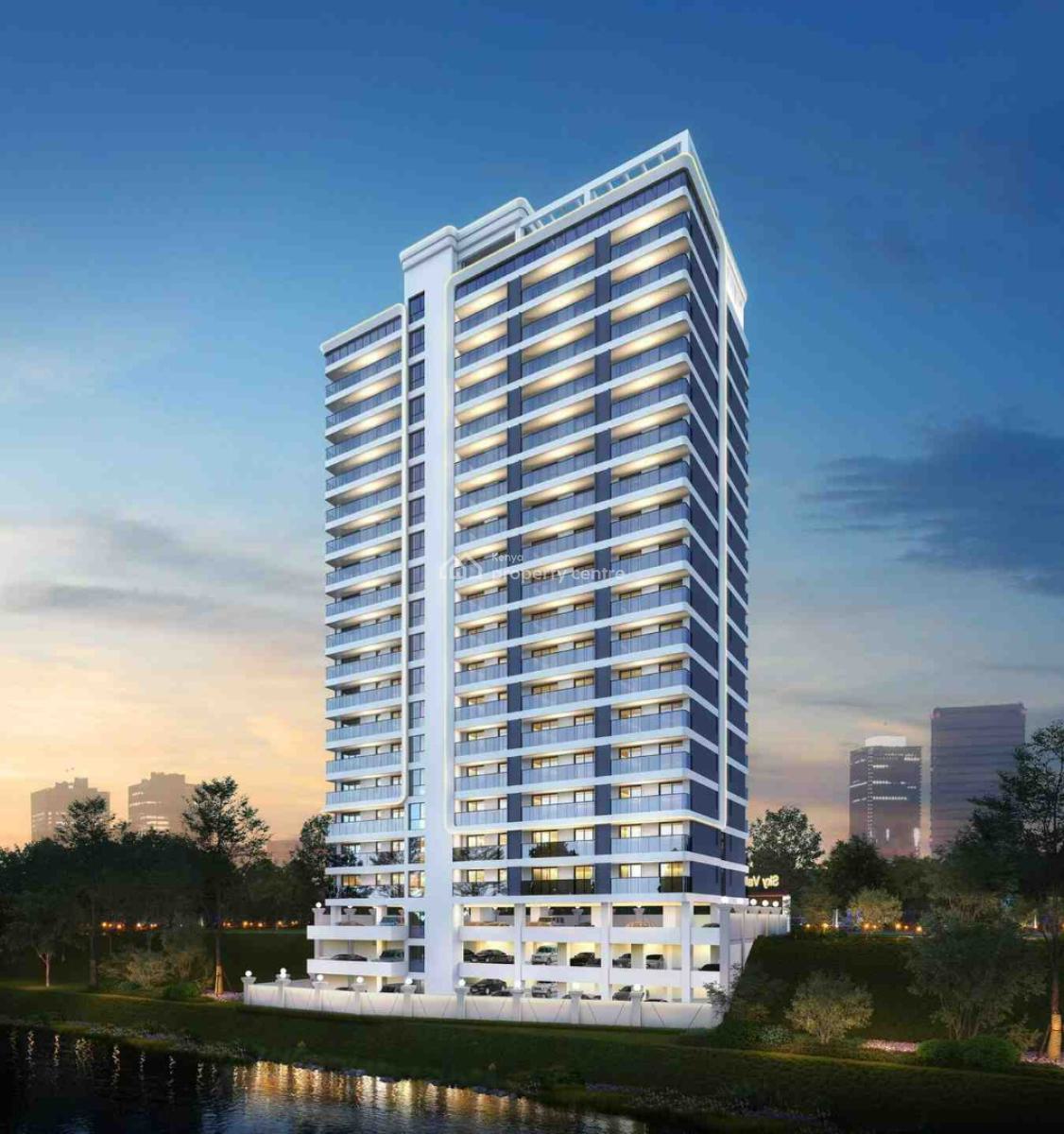 One Bedroom Apartments in Westlands - 60 Sqm, Off Rhapta Road, Westlands, Nairobi, Apartment for Sale