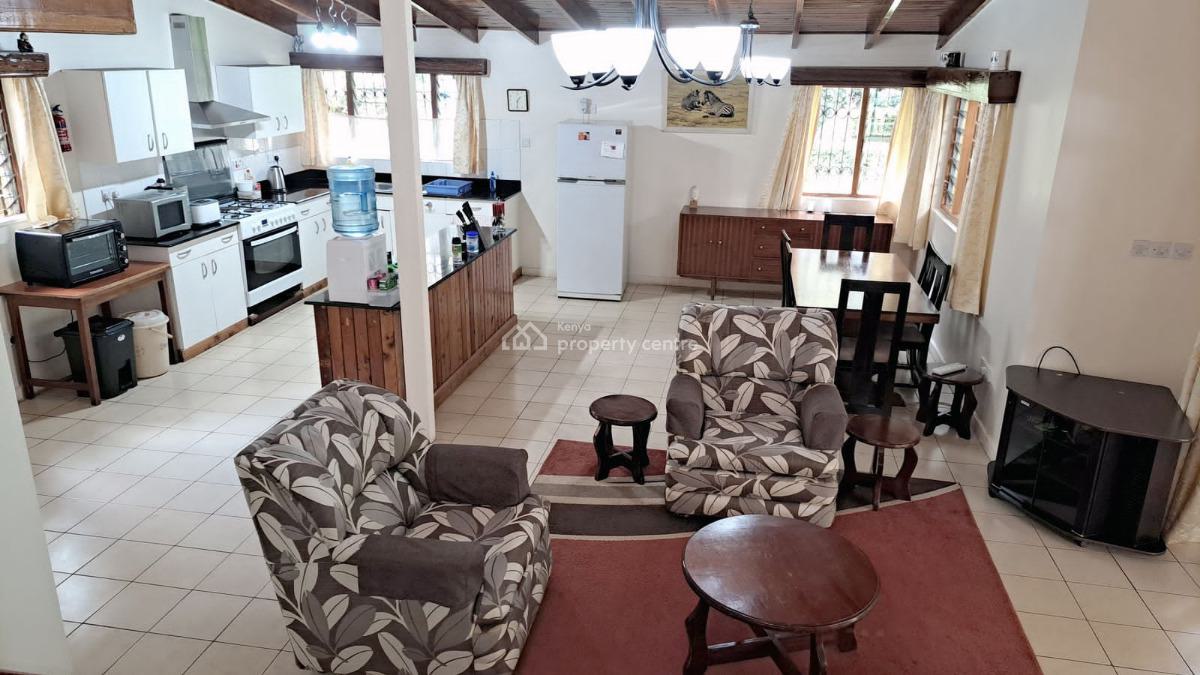 3 Bedroom Furnished, Hardy, Karen, Nairobi, Semi-detached Bungalow for Rent