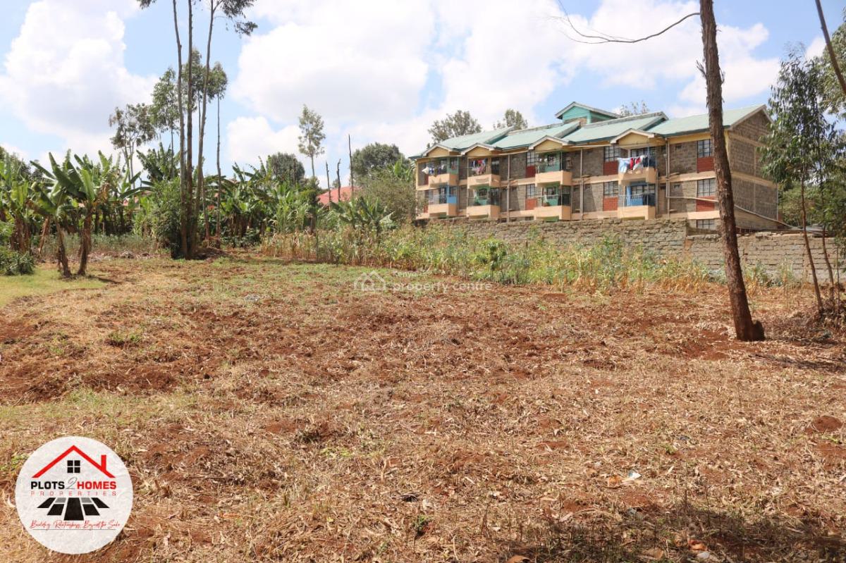 Prime ¼ -acre Plot for Apartment Development in Thogoto, Kikuyu, Thogoto, Damacrest School Area, Kikuyu, Kiambu, Residential Land for Sale
