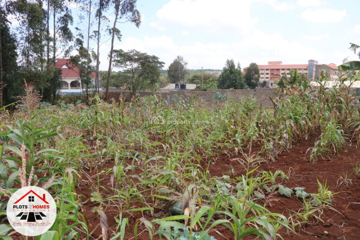 Prime ¼ -acre Plot for Apartment Development in Thogoto, Kikuyu, Thogoto, Damacrest School Area, Kikuyu, Kiambu, Residential Land for Sale