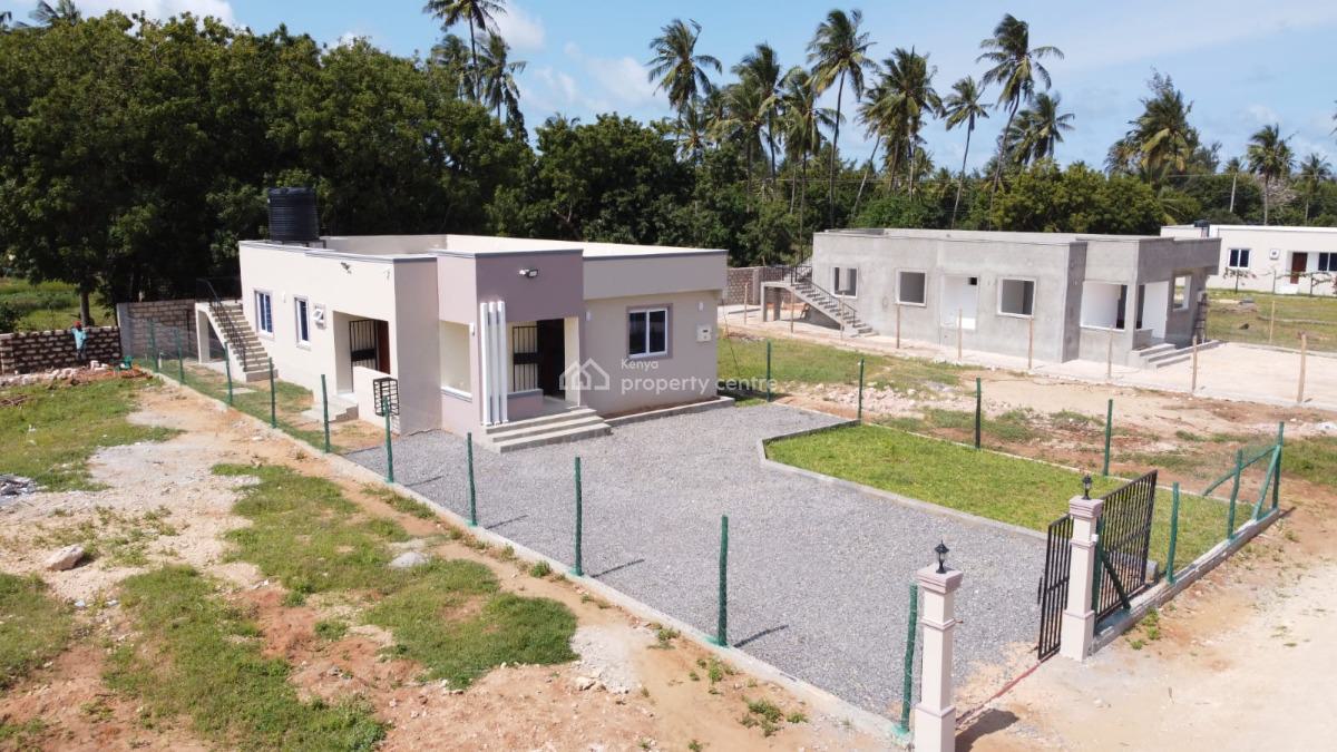 Most Affordable 3 Bedroom Bungalow, Kilifi Malindi Road, Tezo, Kilifi, Terraced Bungalow for Sale