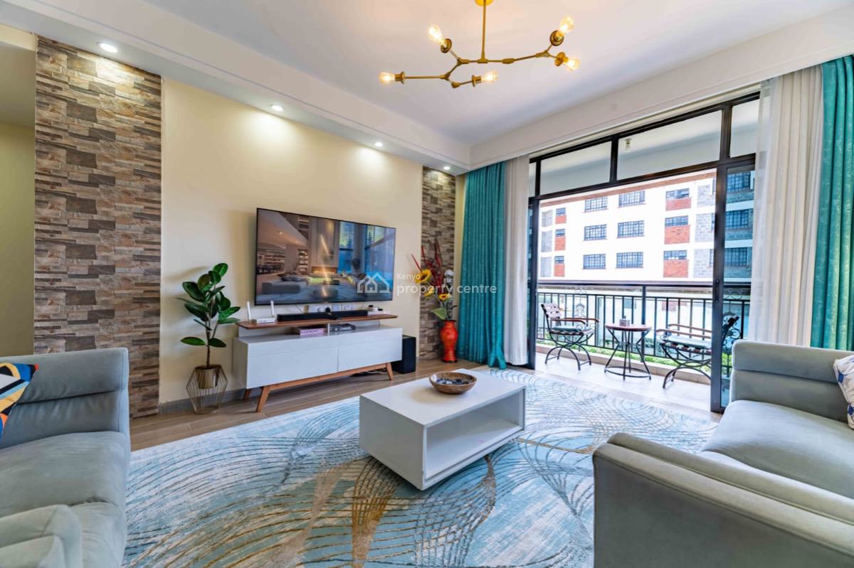 Fully Furnished and Serviced 2 Bedroom Apartment, Kileleshwa, Nairobi, Apartment for Rent