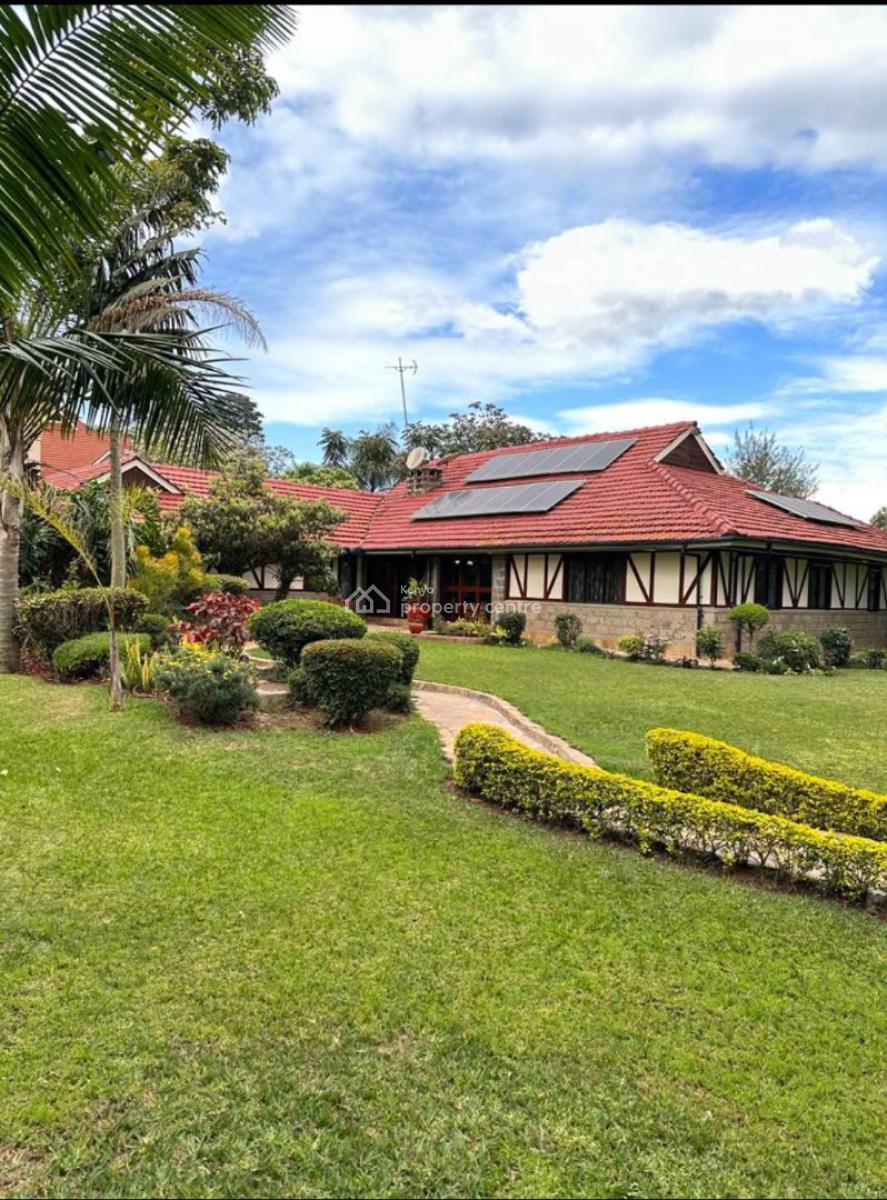 Amazing 4bedroom Bungalow All Ensuite with Dsq on One Acre in Karen., Karen, Nairobi, House for Sale