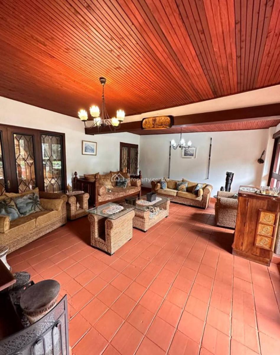 Amazing 4bedroom Bungalow All Ensuite with Dsq on One Acre in Karen., Karen, Nairobi, House for Sale