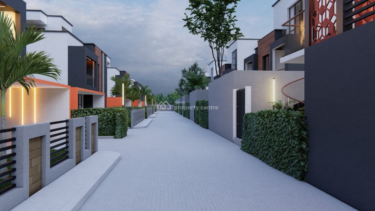 Contemporary 4bedroom Maisonette All Ensuite on Eighth in Kikuyu., Afew Meters From Tarmac, Kikuyu, Kiambu, House for Sale
