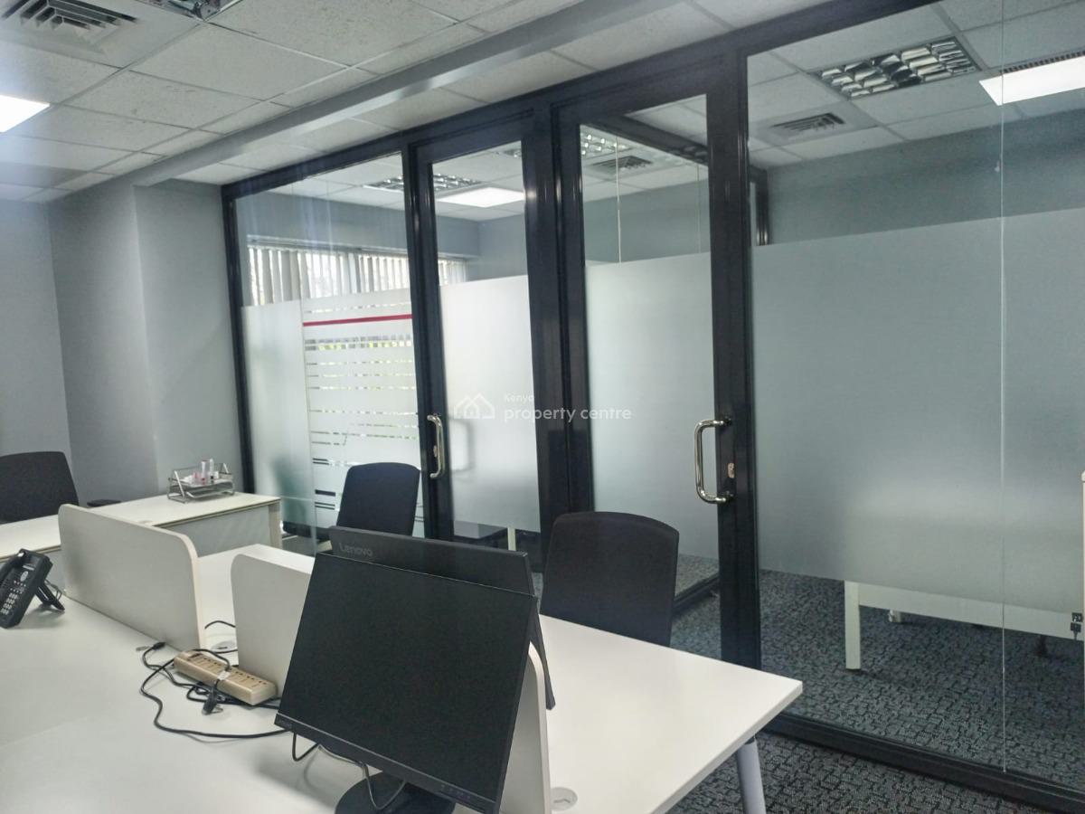 5 Pax Open Plan Office with 2 Pax Private Office at Horizons Offices, 2nd Floor, West Wing, Riverside Park, Westlands, Nairobi, Office Space for Rent
