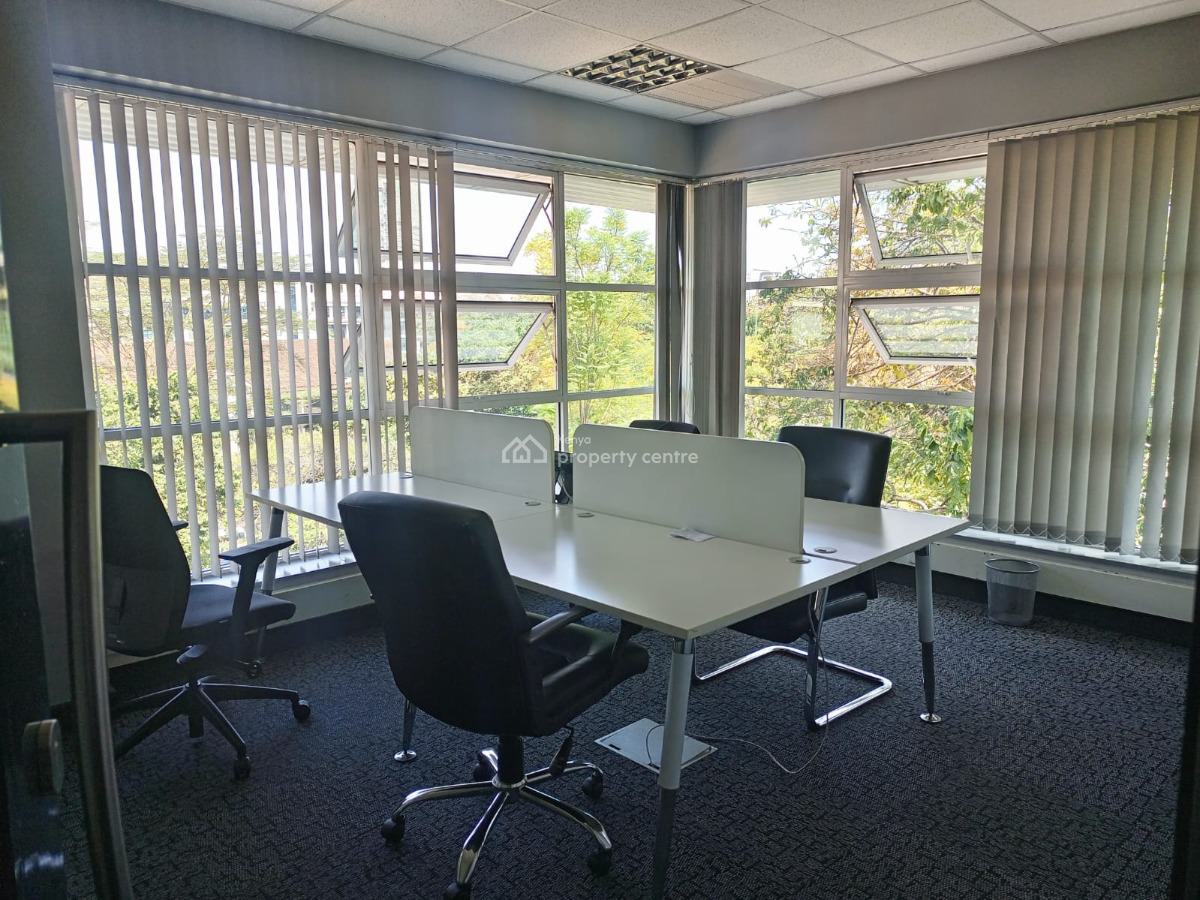 5 Pax Open Plan Corner Office  Horizons Offices, Westlands, 2nd Floor, Westwing, Riverside Park, Westlands, Nairobi, Office Space for Rent