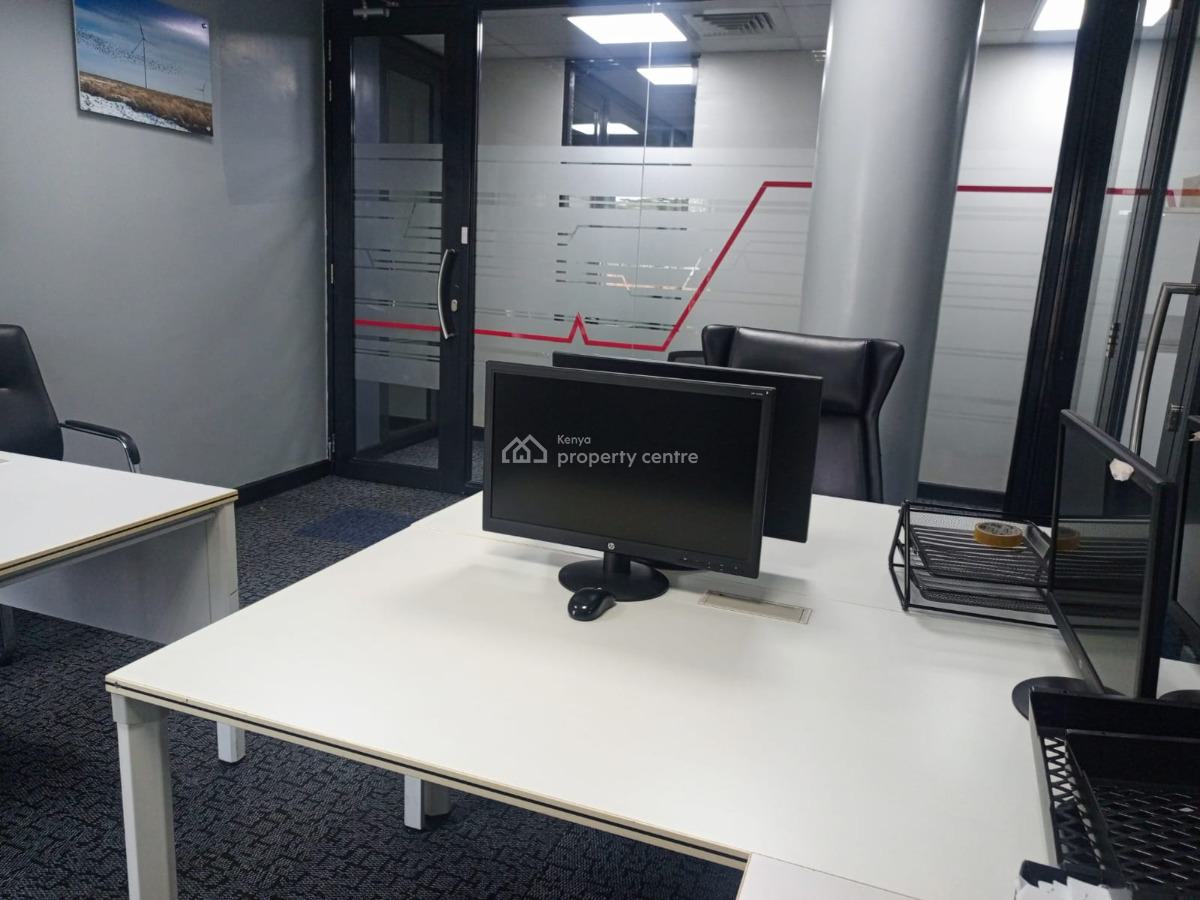 6 Pax Office with 4 Pax Open Plan & 2 Pax Private Office  Westlands, 2nd Floor, West Wing, Riverside Park, Westlands, Nairobi, Office Space for Rent