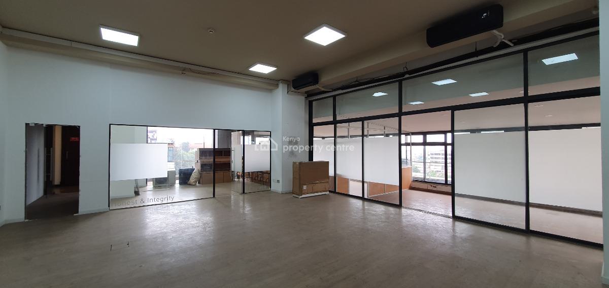 3,400 Ft² Office with Backup Generator at Muthithi Rd, Muthithi Road, Westlands, Nairobi, Commercial Property for Rent