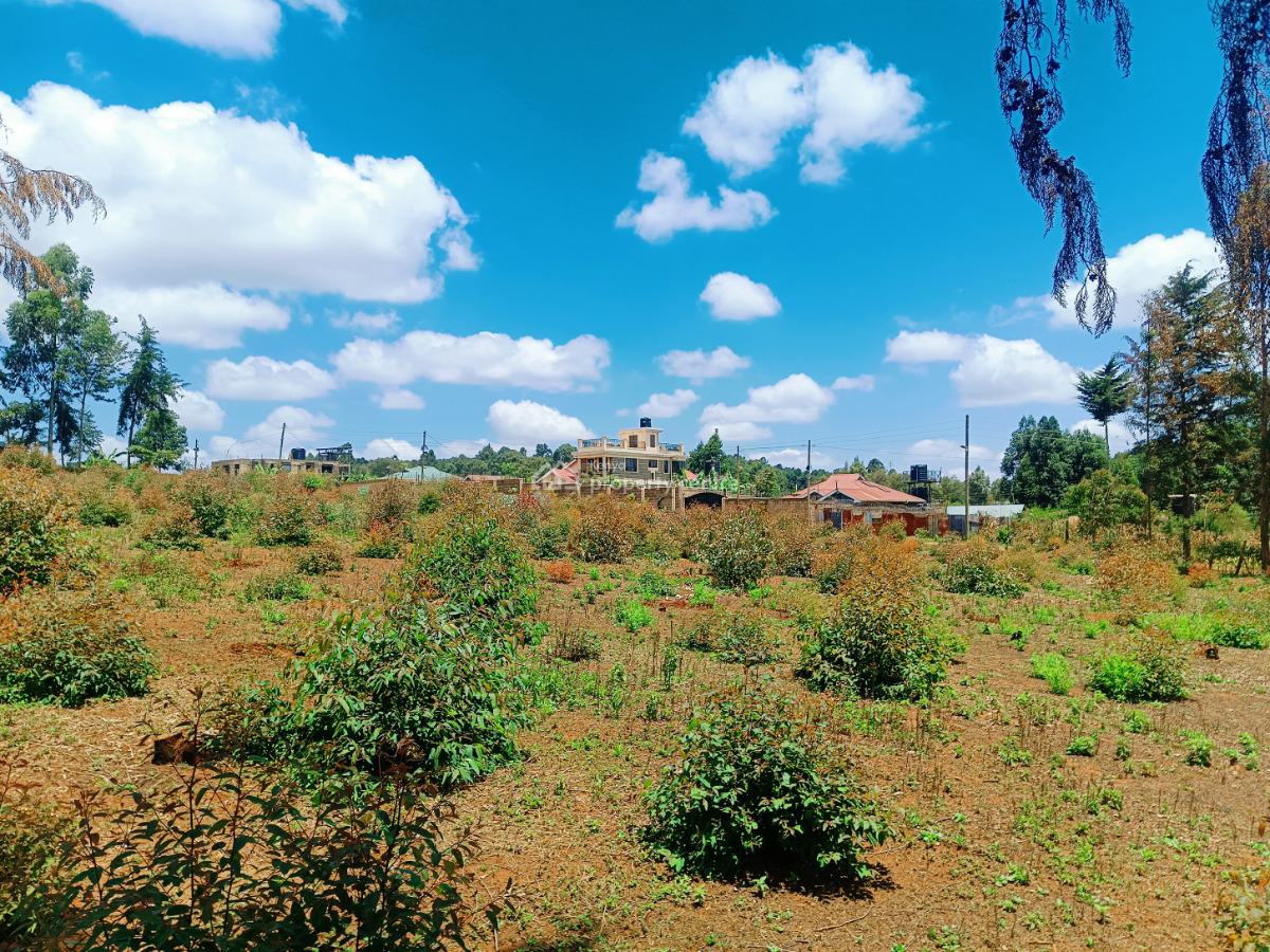 Prime 1/8th --acre Plots Available on Offer in Kikuyu!, Jambu Tv, Gikambura, Kikuyu, Kiambu, Residential Land for Sale