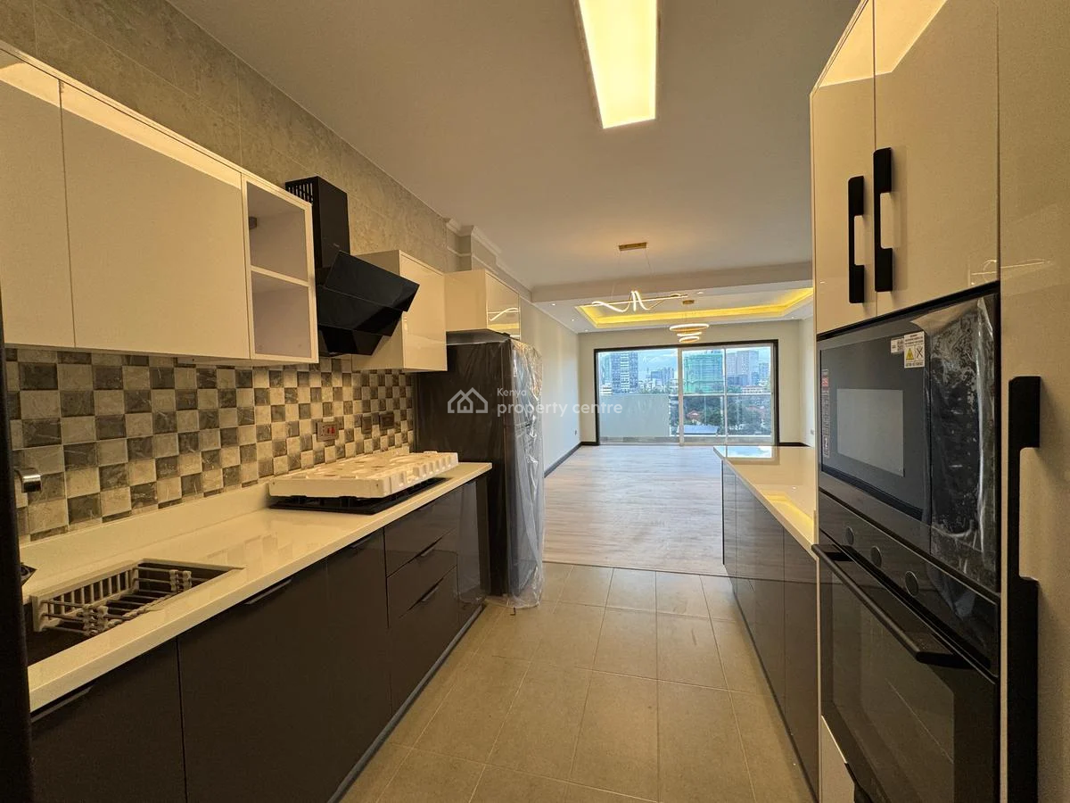 Newly 2 Bedroom Apartment with Dsq in Riverside., Riverside, Westlands, Nairobi, Apartment for Sale