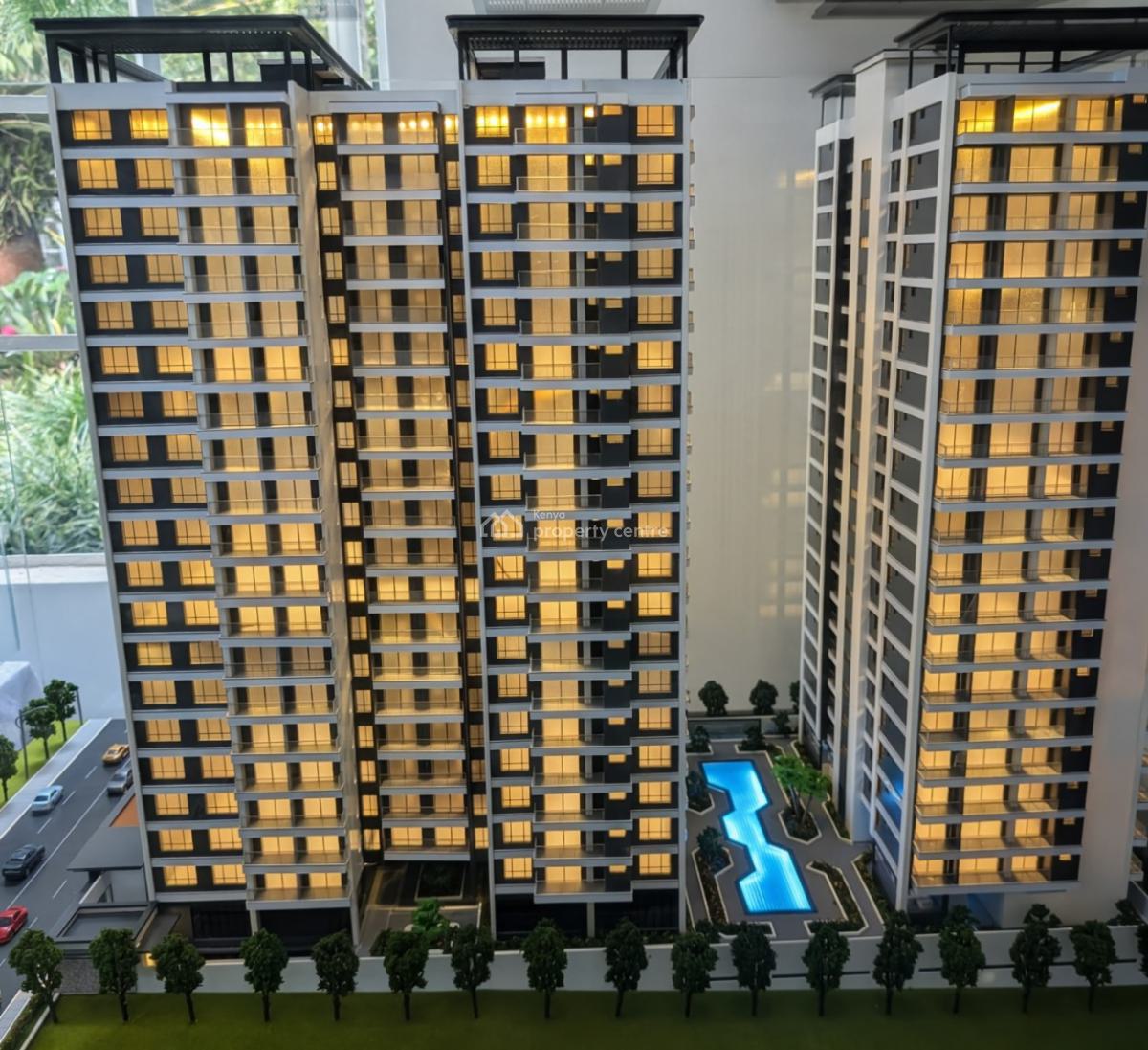 Luxurious 2 and 3 Bedroom with Dsq, Church Road, Westlands, Nairobi, Apartment for Sale